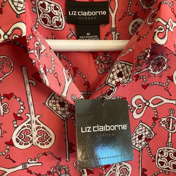 NWT Liz Claiborne Blouse - Picture 2 of 7